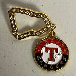 New Era Texas Rangers Hat Pin Frame Hats Hatpin Baseball Hat Pins Hats Gold